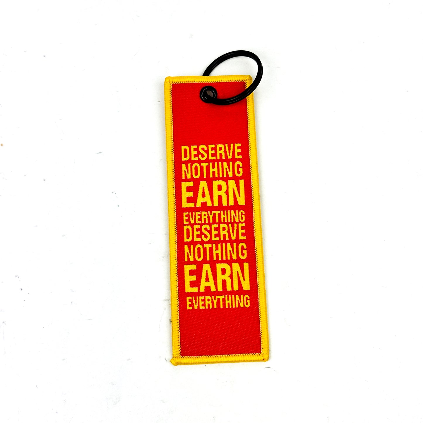 Earn Everything Jet Tag | Red