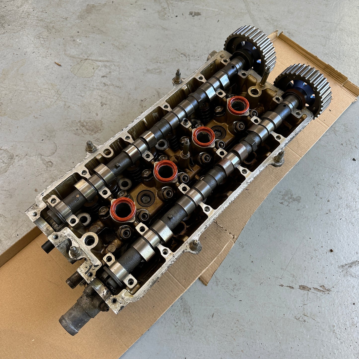 B18B1 Complete Cylinder Head w/ Adjustable Cam Gears